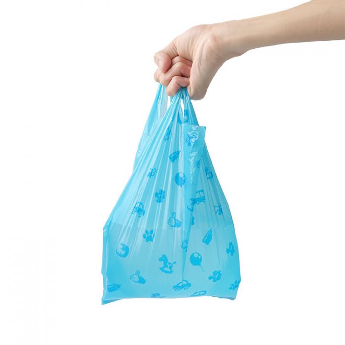 Biodegradable Dog Poop T-shirt Bag